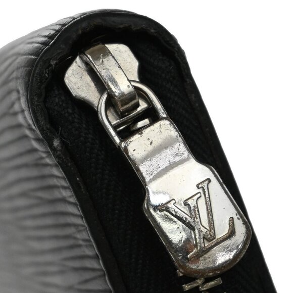 LOUIS VUITTON Zippy Organizer Long Wallet Epi Leather Black SHW - Picture 11 of 13